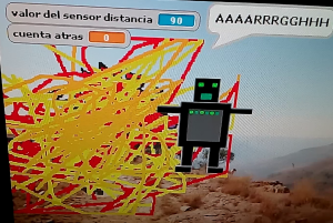 demonvsrobot explosión