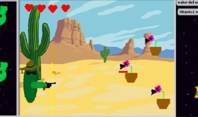 Videojuegos flappy-bird en Scratch