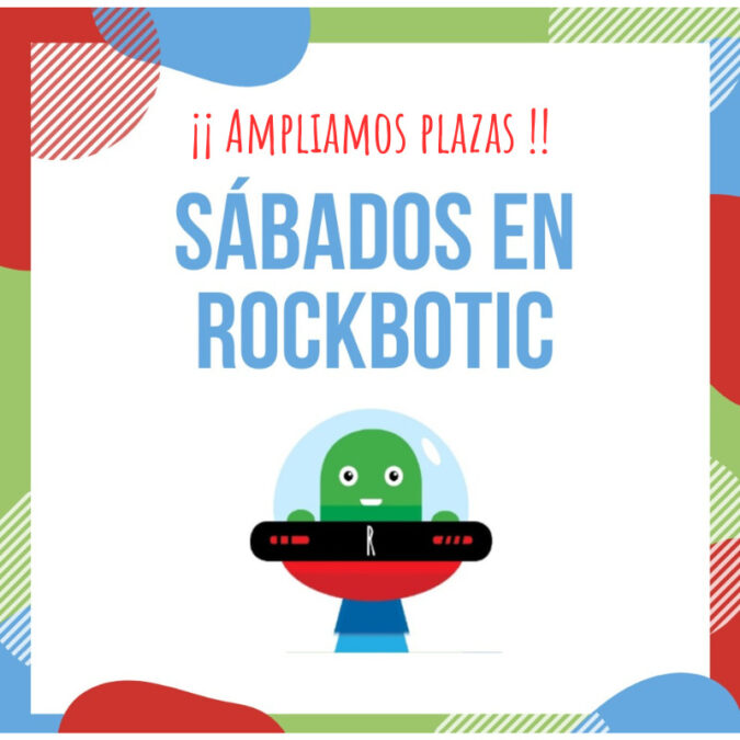 Sábados tecnológicos con Rockbotic (marzo, abril y mayo de 2023)