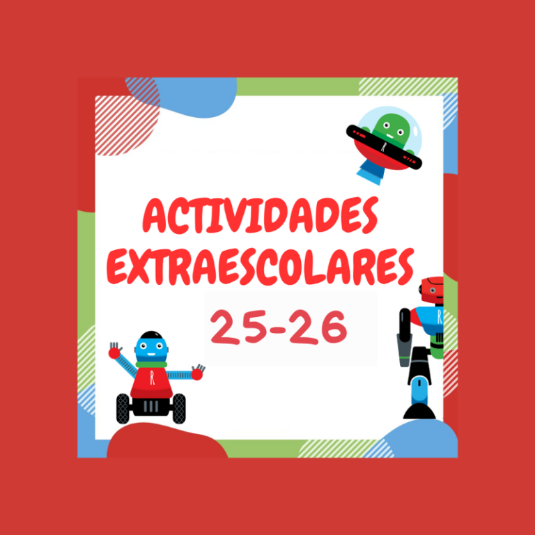 Clases Extraescolares de Robótica curso 2025-26
