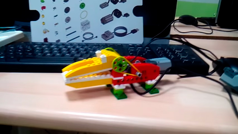 Combinando LegoWedo con Scratch, el Zoo