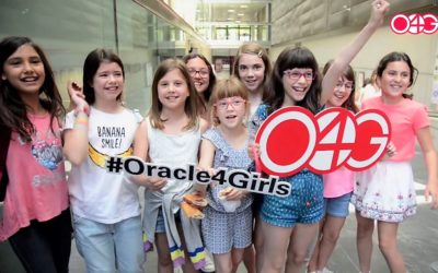 Evento Oracle4Girls, con la participación de Rockbotic