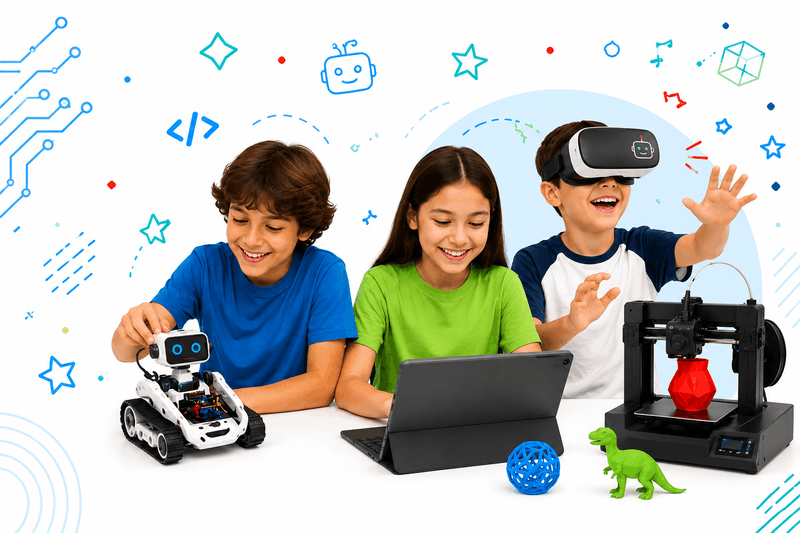 Campus Tecnológico de Verano Rockbotic 2026: aventuras tecnológicas para niños y niñas de 7 a 12 años